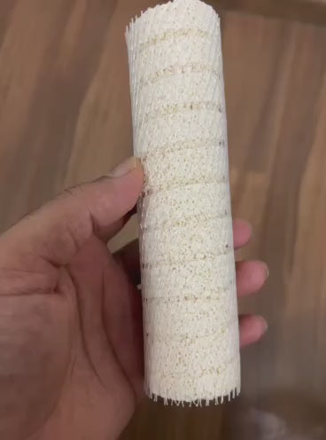Spiral Fluted Far-Infrared Nano Bio Rod (Mesh Wrapped)